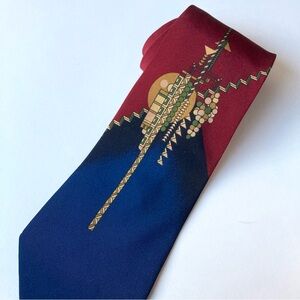 Boxelder Frank Lloyd Wright Men’s Silk Necktie 60” X 3.75”